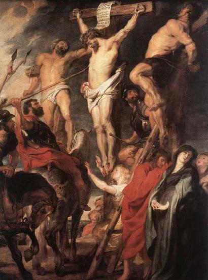 RUBENS, Pieter Pauwel Christ on the Cross between the Two Thieves France oil painting art